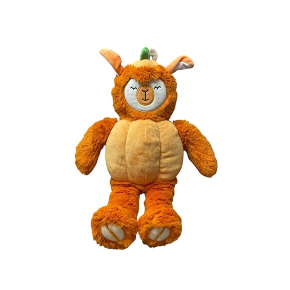 Slumberkins Pumpkin Alpaca Halloween Plush - Picture 1 of 4